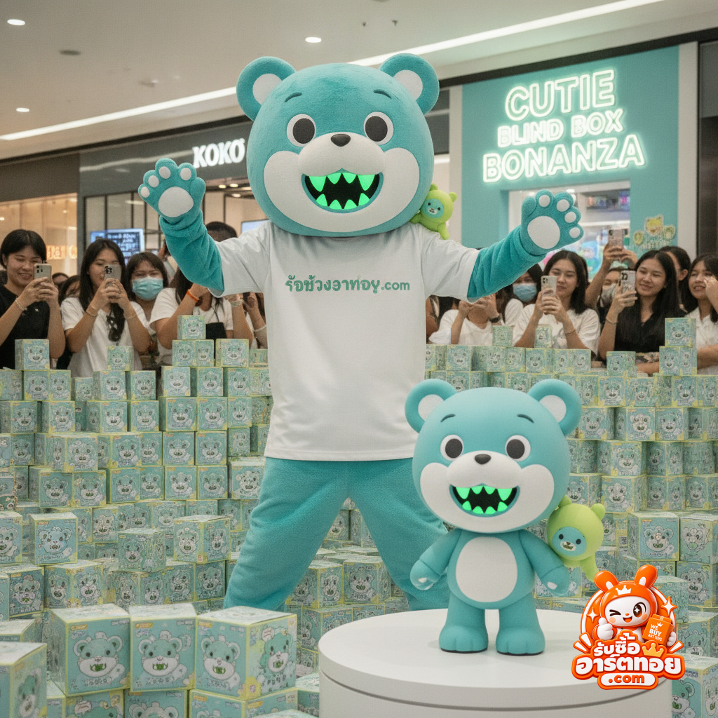 โมเดลซอฟต์ไวนิล Muckey ของแท้จาก INSTINCTOY เผยเขี้ยวแหลมและลูกเล่นเรืองแสงในที่มืด