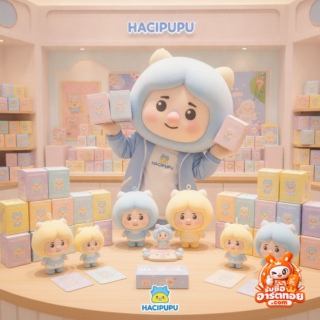 รับซื้อ HACIPUPU สำรวจซีรีส์กล่องสุ่มยอดฮิต และเทคนิคเตรียมของก่อนปล่อยต่อ